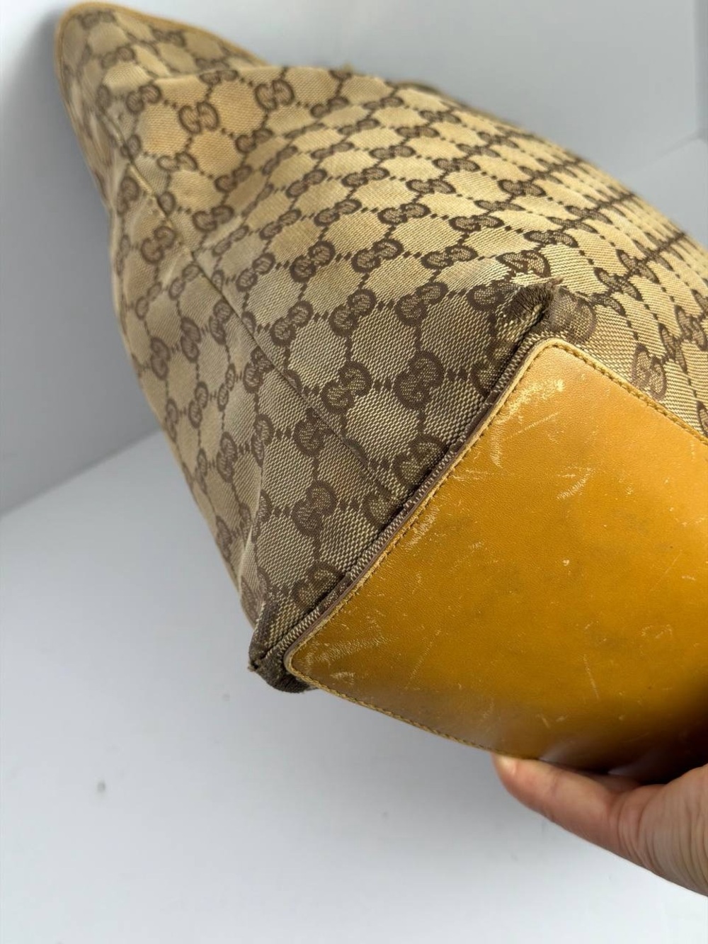 Gucci GG Monogram Canvas Tote Bag - Picture 12 of 16